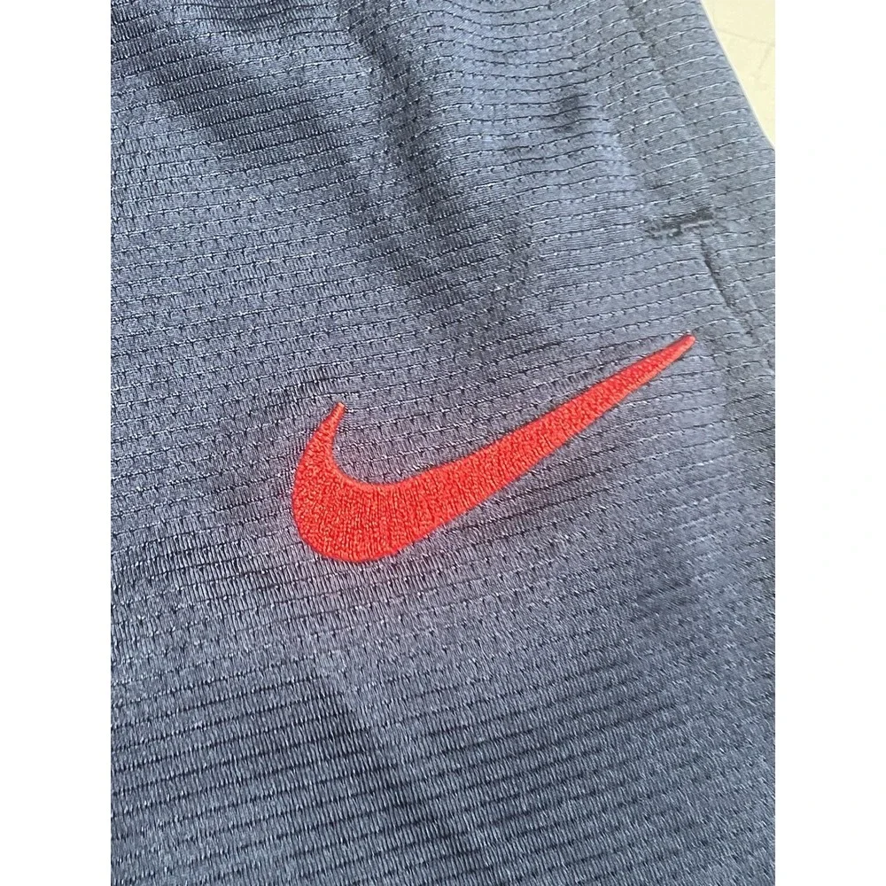 Nike Dri-FIT Men's Athletic Shorts Drawstring Elastic Waist S Blue Red White